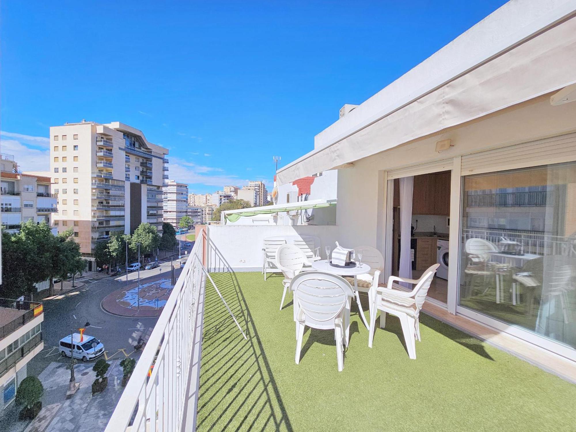 Atico A Cartagena Centro Historico Parking Apartment Bagian luar foto